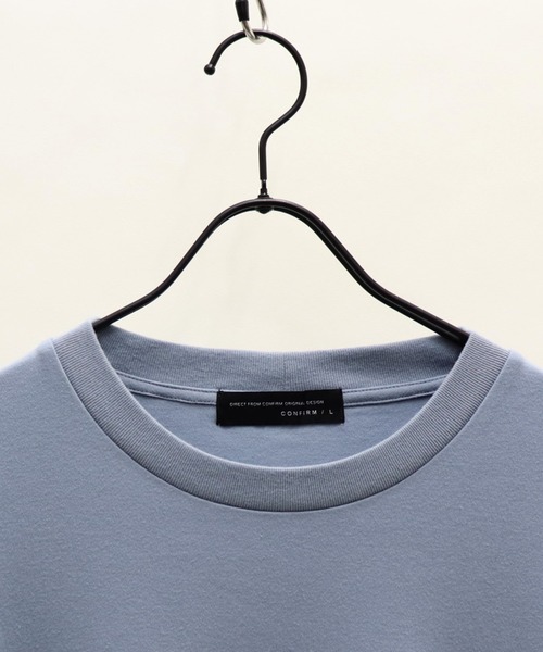 Confirm(コンファーム)の「Confirm / コンファーム サイドジップビッグシルエットTシャツ(Tシャツ/カットソー・メンズ・ブラック/グレー/サックスブルー・M/L)」の7枚目の写真