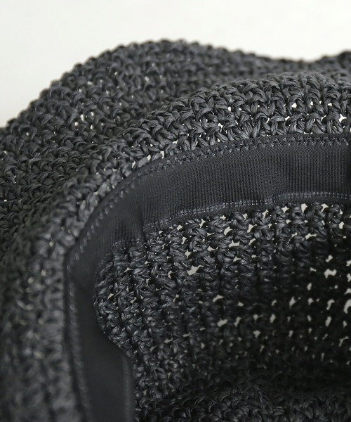 osharewalker（オシャレウォーカー）の「【廃盤】『細リボンペーパーハット』（ハット・レディース・ナチュラル/モカ・FREE）」の9枚目の写真