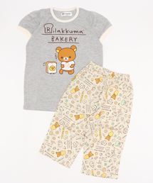 【SPAO X リラックマ】 夏の過ごし方 半袖パジャマセット Amazon | [GFCDOPZP] リラックマ パジャマセット 丸首 かわいい