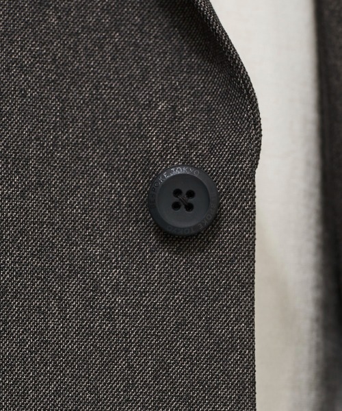 BESPOKE TOKYO（ビスポークトウキョウ）の「【BESPOKE】ウールライク2Bジャケット（テーラードジャケット・メンズ・ネイビー/グレー・4/1/2）」の14枚目の写真