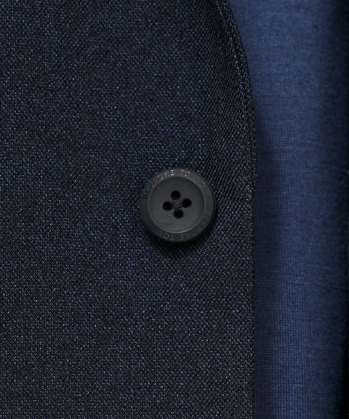 BESPOKE TOKYO（ビスポークトウキョウ）の「【BESPOKE】ウールライク2Bジャケット（テーラードジャケット・メンズ・ネイビー/グレー・4/1/2）」の17枚目の写真
