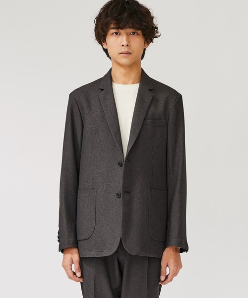 BESPOKE TOKYO（ビスポークトウキョウ）の「【BESPOKE】ウールライク2Bジャケット（テーラードジャケット・メンズ・ネイビー/グレー・4/1/2）」の5枚目の写真