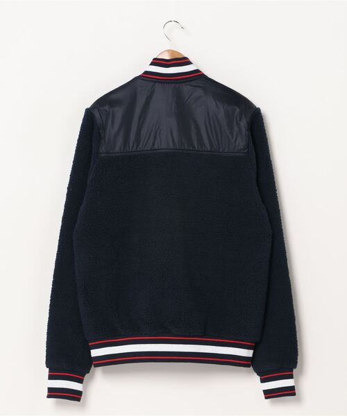 Champion（チャンピオン）の「【T18】【Champion（チャンピオン）】SHERPALINED BASEBALL（ブルゾン・レディース・ブラック/ネイビー・SMALL/MEDIUM）」の3枚目の写真