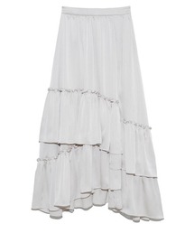 LILY BROWN | ランダムティアードスカート(スカート)