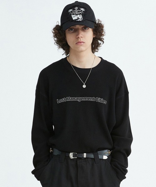 LMCの「【LMC】FN WAFFLE LONG SLV TEE / FN ロゴ ワッフル