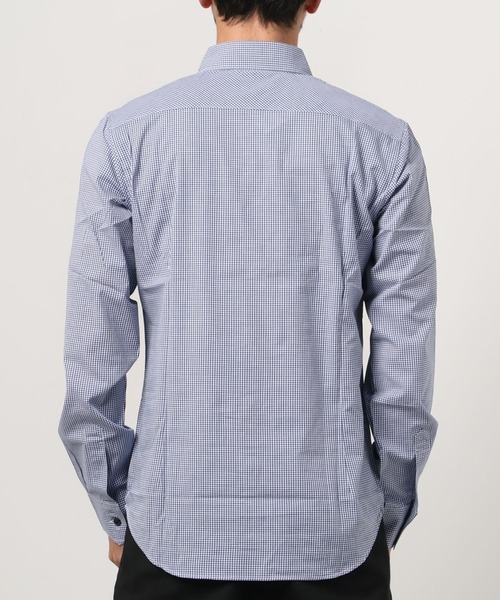 CORPUS　SELECT（コーパストーキョー）の「【日本製/Made in Japan】ギンガムチェックボタンダウンロングスリーブシャツ（シャツ/ブラウス・メンズ・A/B/D/E/F/G/H/I/J/K/L/C・LL/M/L）」の16枚目の写真