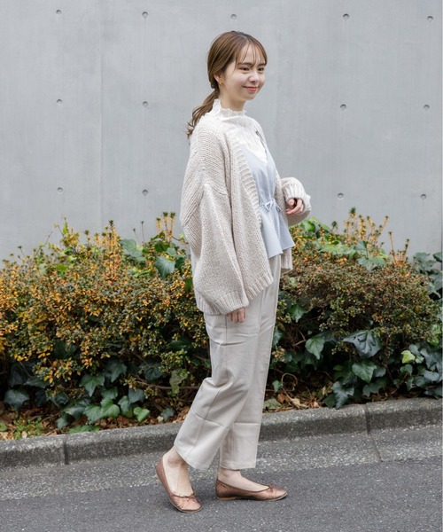 flower（フラワー）の「ベイビーギンガムキャミ（キャミソール・レディース・ブラウン/ブラック・FREE）」の12枚目の写真