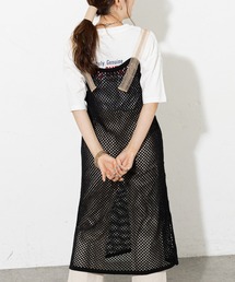 DISCOAT | 【前後2WAY】メッシュニットキャミワンピース(ワンピース)