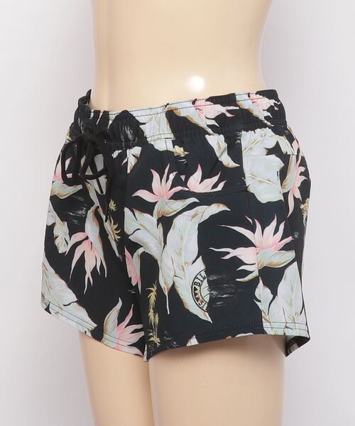 BILLABONG（ビラボン）の「BILLABONG/ビラボン  水陸両用ボタニカル柄トランクス   BB013-500（水着・レディース・ブラック/ホワイト・L/M）」の4枚目の写真