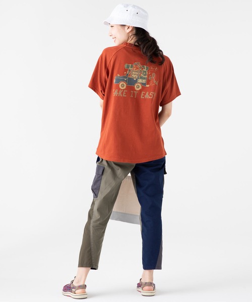 KRIFF MAYER Lady's Collection（クリフメイヤーレディースコレクション）の「異素材切替カーゴパンツ（カーゴパンツ・レディース・ベージュ/カラフル/ネイビー/カーキ・MEDIUM/LARGE）」の11枚目の写真