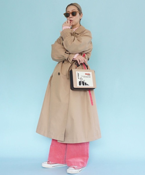 intoxic.（イントキシック）の「intoxic イントキシック POPPY LARGE（ショルダーバッグ・レディース・オレンジ/ベージュ・FREE）」の11枚目の写真