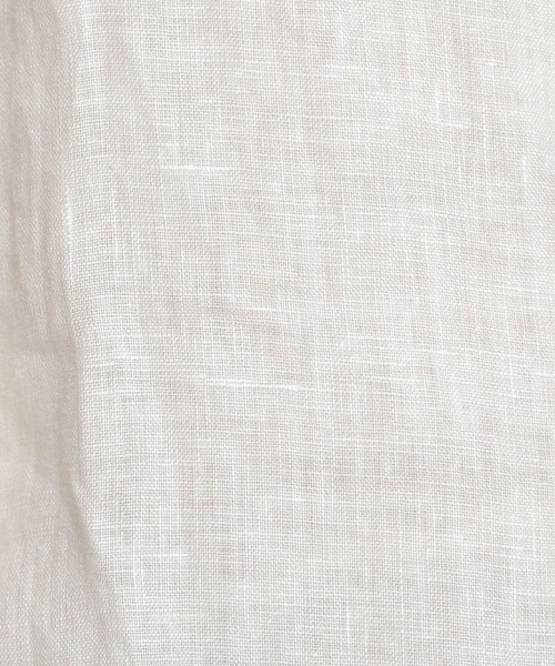 niko and...（ニコアンド）の「フレンチリネンロングシャツ（シャツ/ブラウス・レディース・ホワイト/ダークブラウン/ベージュ/ピンク/オレンジ・MEDIUM/LARGE）」の15枚目の写真