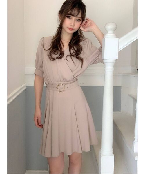 カシュクールフレアミニワンピース ワンピース Resexxy リゼクシー のファッション通販 Zozotown