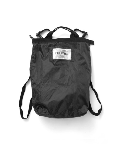 JACK & MARIE(ジャックアンドマリー)の「POSTGENERAL PACKABLE 2WAY BAG (ポストジェネラル )(エコバッグ/サブバッグ・メンズ・ブラック/オリーブ/ブラウン系その他/ベージュ系その他・FREE)」の11枚目の写真