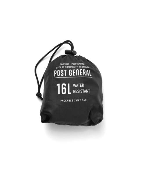 JACK & MARIE(ジャックアンドマリー)の「POSTGENERAL PACKABLE 2WAY BAG (ポストジェネラル )(エコバッグ/サブバッグ・メンズ・ブラック/オリーブ/ブラウン系その他/ベージュ系その他・FREE)」の13枚目の写真