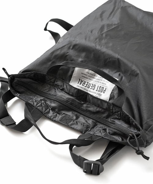 JACK & MARIE(ジャックアンドマリー)の「POSTGENERAL PACKABLE 2WAY BAG (ポストジェネラル )(エコバッグ/サブバッグ・メンズ・ブラック/オリーブ/ブラウン系その他/ベージュ系その他・FREE)」の14枚目の写真