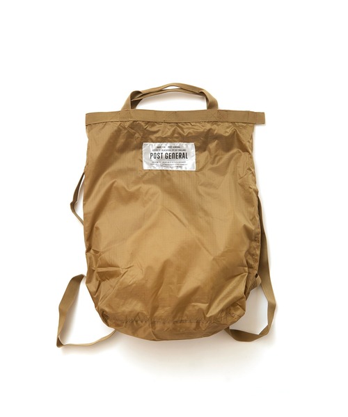 JACK & MARIE(ジャックアンドマリー)の「POSTGENERAL PACKABLE 2WAY BAG (ポストジェネラル )(エコバッグ/サブバッグ・メンズ・ブラック/オリーブ/ブラウン系その他/ベージュ系その他・FREE)」の21枚目の写真