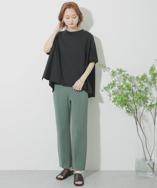 SENSE OF PLACE by URBAN RESEARCH（センスオブプレイスバイアーバンリサーチ）の「【WEB/一部店舗限定】センターシームニットセットアップ（ニット/セーター・レディース・ブラック/ベージュ/ブラウン/グリーン・ONE）」の21枚目の写真