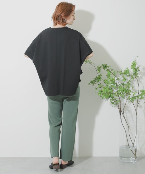 SENSE OF PLACE by URBAN RESEARCH（センスオブプレイスバイアーバンリサーチ）の「【WEB/一部店舗限定】センターシームニットセットアップ（ニット/セーター・レディース・ブラック/ベージュ/ブラウン/グリーン・ONE）」の7枚目の写真