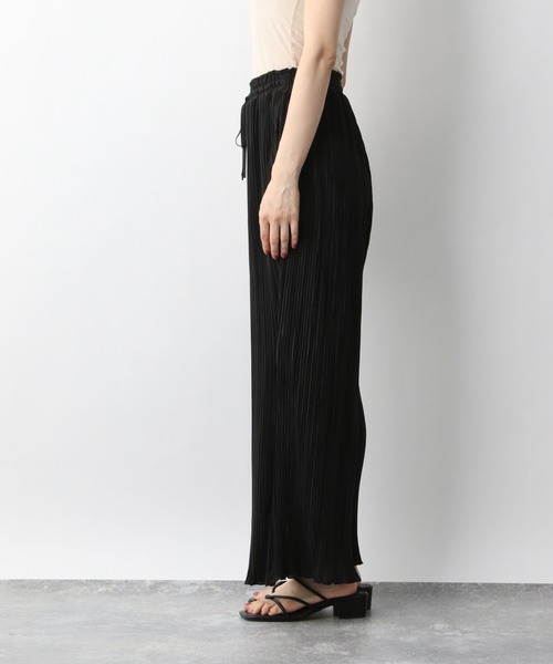 A part by（アパートバイ）の「プリーツフレアイージーパンツ　947447（その他パンツ・レディース・ブラック/ブラウン系その他/ベージュ/カーキ/ライトブルー・SMALL/MEDIUM）」の19枚目の写真