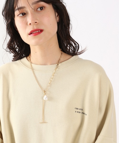 LOWRYS FARM(ローリーズファーム)の「パールチェーンネックレス 946189(ネックレス・レディース・その他2/その他1/その他4/その他3・FREE)」の3枚目の写真