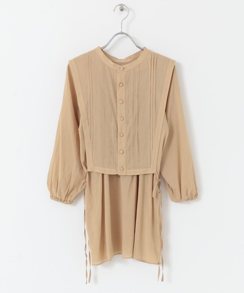 URBAN RESEARCH Sonny Label（アーバンリサーチサニーレーベル）の「ピンタックベストセットブラウス（シャツ/ブラウス・レディース・ブラック/アイボリー/ベージュ・FREE）」の17枚目の写真