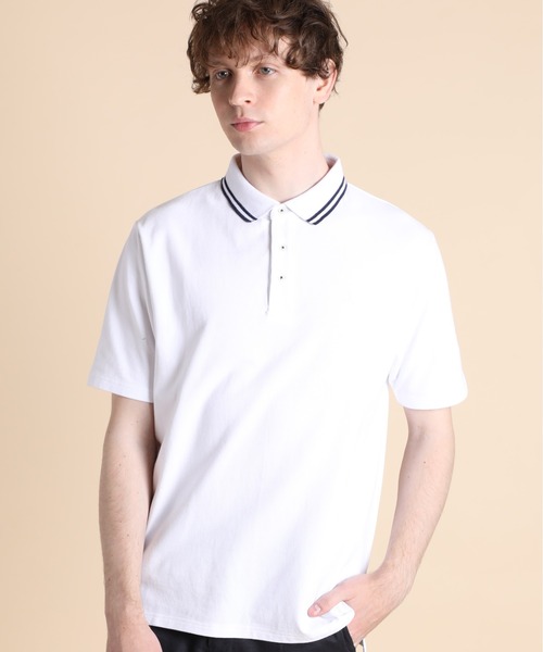 LANVIN ポロシャツ ホワイト 38 LANVIN ポロシャツ ホワイト 38 LANVIN SPORT ランバンスポール