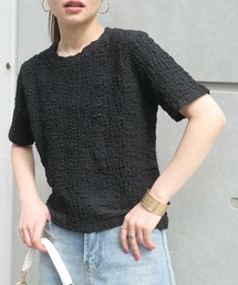 ジャガードTシャツ