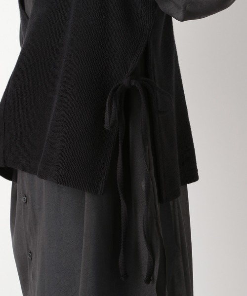 LEPSIM（レプシィム）の「レイヤードベスト　948378（Tシャツ/カットソー・レディース・ブラック/キャメル/グレー・FREE）」の10枚目の写真