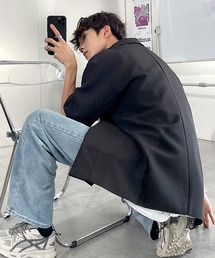 neos | 【neos -addictive design-】ルーズシルエット ハーフスリーブ テーラード ジャケット(テーラードジャケット)