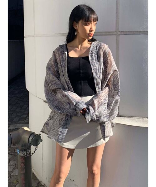 EMODA(エモダ)の「カーブミニスカート(スカート・レディース・ホワイト/ブラック/その他・SMALL/MEDIUM)」の12枚目の写真