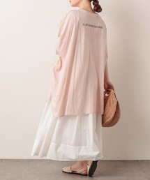 PUAL CE CIN | ロゴプリントチュニック(Tシャツ/カットソー)