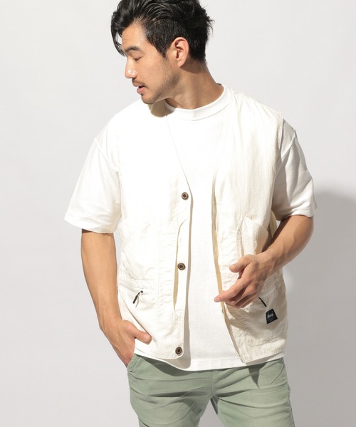 NANGA(ナンガ)の「【NANGA Mt. & Sea】ハンティングベスト(ベスト・メンズ・ホワイト/ネイビー/カーキ・MEDIUM/LARGE)」の11枚目の写真