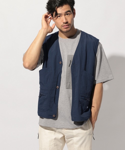 NANGA(ナンガ)の「【NANGA Mt. & Sea】ハンティングベスト(ベスト・メンズ・ホワイト/ネイビー/カーキ・MEDIUM/LARGE)」の13枚目の写真