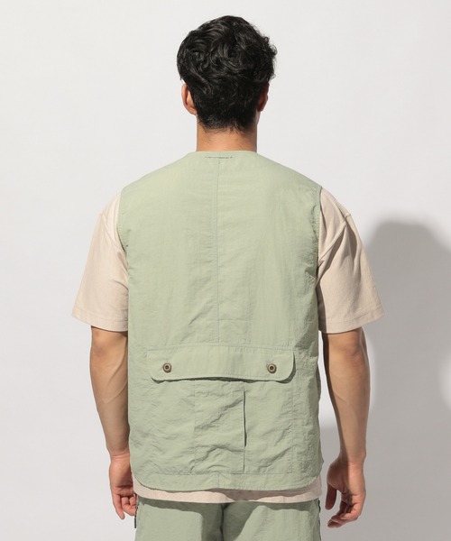 NANGA(ナンガ)の「【NANGA Mt. & Sea】ハンティングベスト(ベスト・メンズ・ホワイト/ネイビー/カーキ・MEDIUM/LARGE)」の16枚目の写真