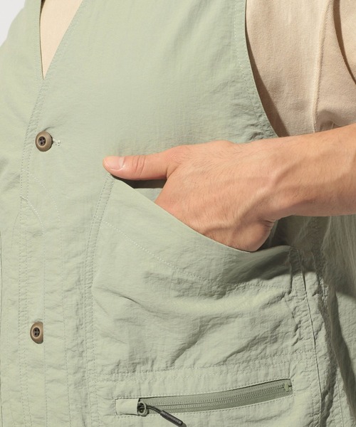 NANGA(ナンガ)の「【NANGA Mt. & Sea】ハンティングベスト(ベスト・メンズ・ホワイト/ネイビー/カーキ・MEDIUM/LARGE)」の20枚目の写真