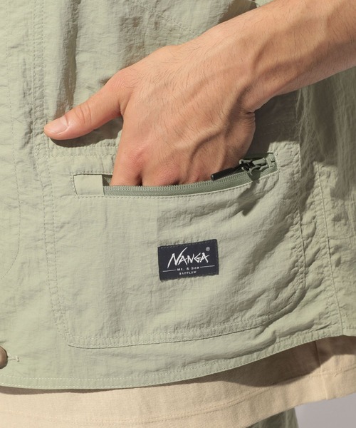 NANGA(ナンガ)の「【NANGA Mt. & Sea】ハンティングベスト(ベスト・メンズ・ホワイト/ネイビー/カーキ・MEDIUM/LARGE)」の21枚目の写真