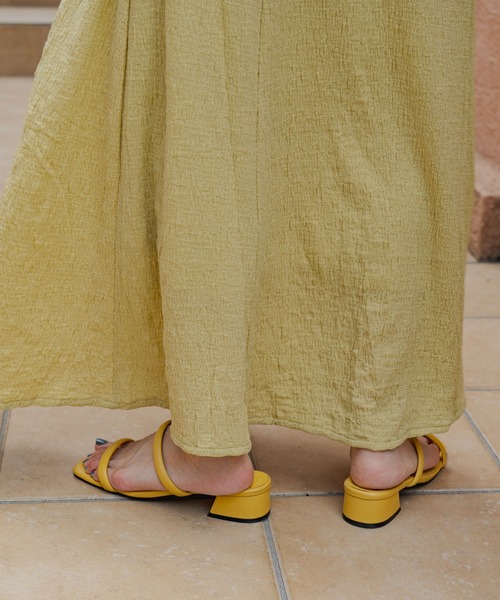 Kastane（カスタネ）の「フクレジャガードマーメイドワンピース（ワンピース・レディース・ブラック/アイボリー/グリーン系その他/ブラック系その他/グリーン系その他2/ホワイト系その他/ベージュ・FREE）」の20枚目の写真