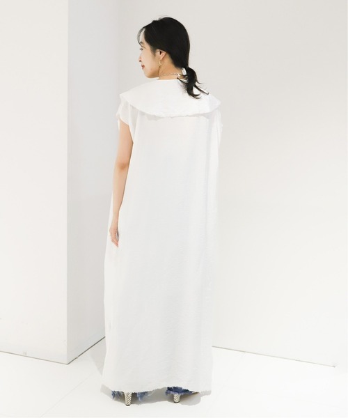 BIG COLLAR ONE PIECE ブラック 2サイズ CITYSHOP（シティーショップ）の「BIG COLLAR DRESS 2
