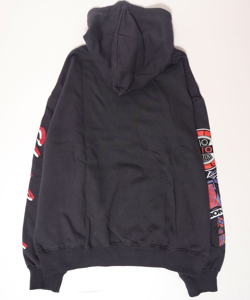 VISION STREET WEAR(ヴィジョンストリートウェア)の「【VISION STREET WEAR】スリーブロゴ裏毛フーディー(パーカー・メンズ・チャコールグレー/ブルー/キナリ・M/L)」の16枚目の写真