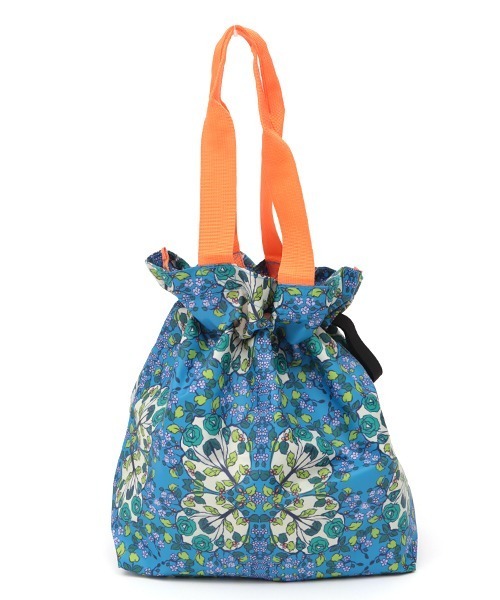 チチカカ(チチカカ)の「巾着トートエコバッグ(エコバッグ/サブバッグ・レディース・ブラウン/ピンク/ブルー・FREE)」の15枚目の写真