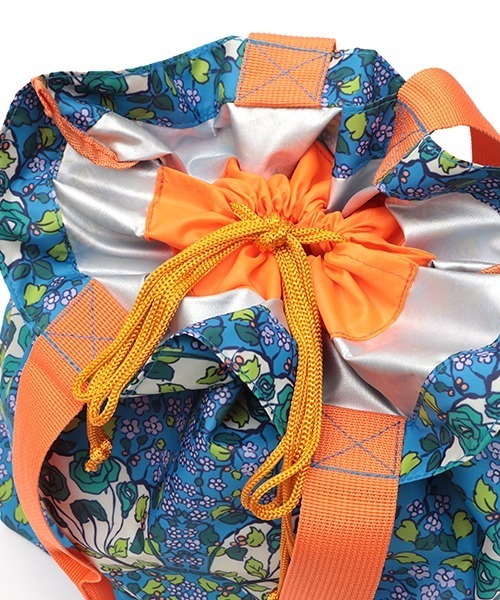 チチカカ(チチカカ)の「巾着トートエコバッグ(エコバッグ/サブバッグ・レディース・ブラウン/ピンク/ブルー・FREE)」の16枚目の写真