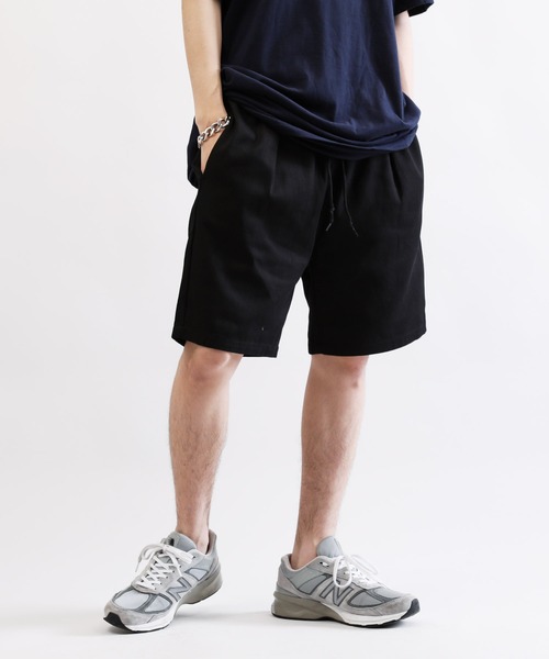 Lulu ＆ Arnie（るるあんどあーにー）の「ビストロ シェフパンツ コットン イージー ショートパンツ ユニセックス -bistro chef work short pants -（その他パンツ・メンズ・ブラック/オリーブ/ベージュ/ホワイト/ネイビー・LARGE/MEDIUM/X-LARGE）」の11枚目の写真