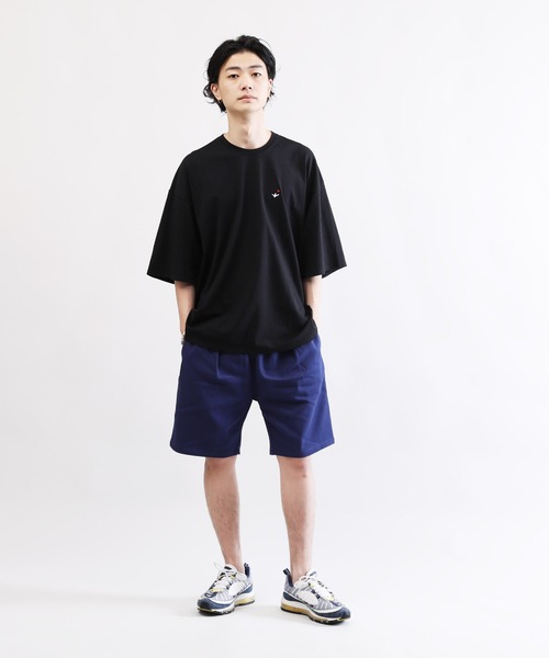 Lulu ＆ Arnie（るるあんどあーにー）の「ビストロ シェフパンツ コットン イージー ショートパンツ ユニセックス -bistro chef work short pants -（その他パンツ・メンズ・ブラック/オリーブ/ベージュ/ホワイト/ネイビー・LARGE/MEDIUM/X-LARGE）」の20枚目の写真