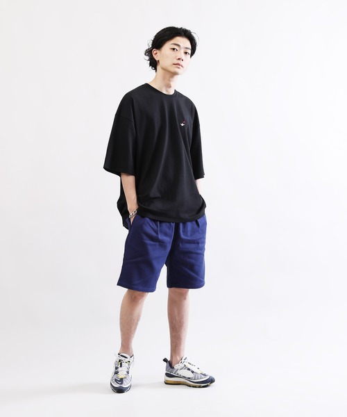 Lulu ＆ Arnie（るるあんどあーにー）の「ビストロ シェフパンツ コットン イージー ショートパンツ ユニセックス -bistro chef work short pants -（その他パンツ・メンズ・ブラック/オリーブ/ベージュ/ホワイト/ネイビー・LARGE/MEDIUM/X-LARGE）」の21枚目の写真