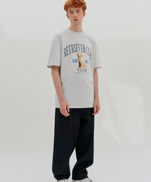 VIVASTUDIO（ビバスタジオ）の「【UNISEX】VIVA STUDIO／RETRIEVER T　2956053（Tシャツ/カットソー・メンズ・ネイビー/グレー・SMALL/MEDIUM/LARGE/X-LARGE）」の9枚目の写真