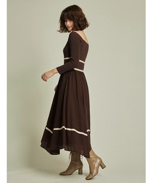 ブランド古着 ドッキングワンピース ワンピース Lily Brown リリーブラウン のファッション通販 Zozoused