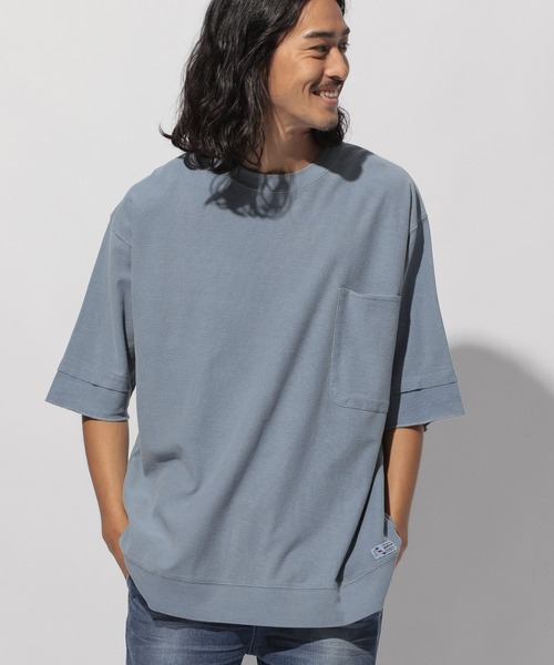 BAYFLOW(ベイフロー)の「ナシジハーフスリーブTEE(Tシャツ/カットソー・メンズ・チャコール/ライトブルー/ホワイト・SMALL/MEDIUM/LARGE)」の3枚目の写真