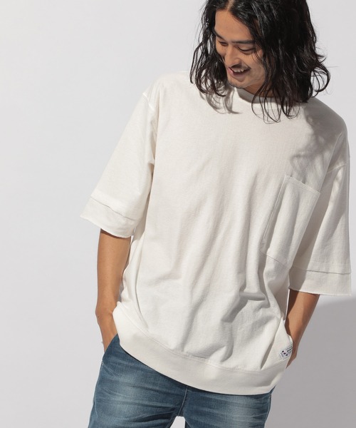 BAYFLOW(ベイフロー)の「ナシジハーフスリーブTEE(Tシャツ/カットソー・メンズ・チャコール/ライトブルー/ホワイト・SMALL/MEDIUM/LARGE)」の17枚目の写真