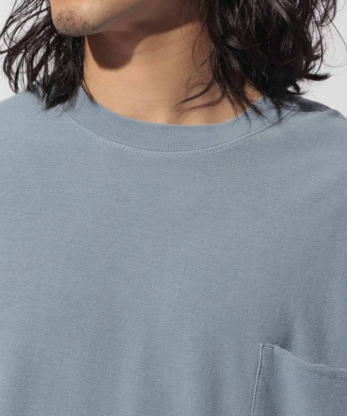 BAYFLOW(ベイフロー)の「ナシジハーフスリーブTEE(Tシャツ/カットソー・メンズ・チャコール/ライトブルー/ホワイト・SMALL/MEDIUM/LARGE)」の14枚目の写真
